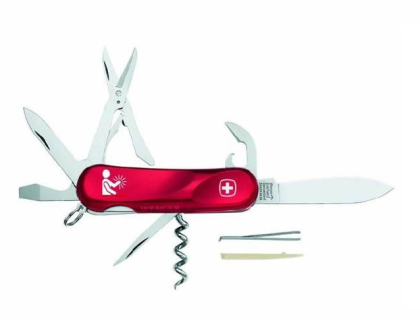 Швейцарский нож для левши Wenger «Классика»