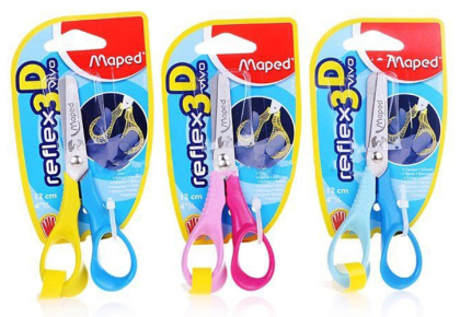 Ножницы  для левшей Maped Reflex 3D Vivo, 12 см